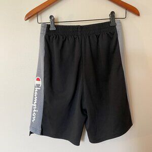 Champion Boy's Black Athletic Shorts Size Large